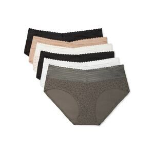 Warner's Women's Panties - Black, White, Gray, Tan